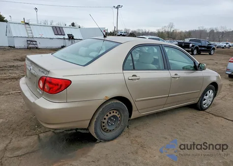 2008 Toyota Corolla Le from USA, damaged, VIN 2T1BR32E18C919337